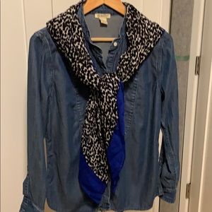 Lucky Brand Tuxedo Chambrays Shirt